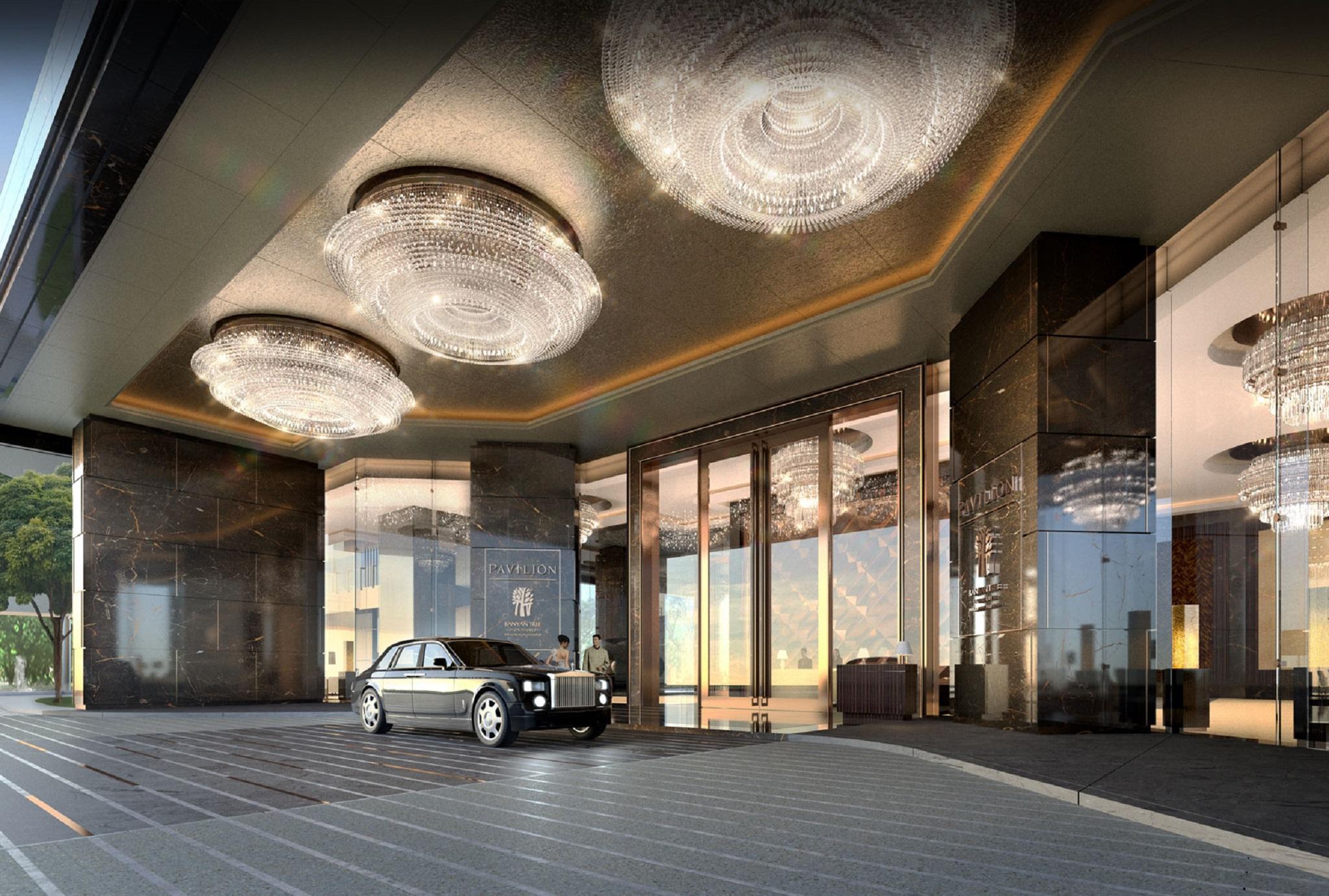 Pavilion Hotel Kuala Lumpur Managed By Banyan Tree Exteriér fotografie The entrance of the Ritz-Carlton, Chengdu