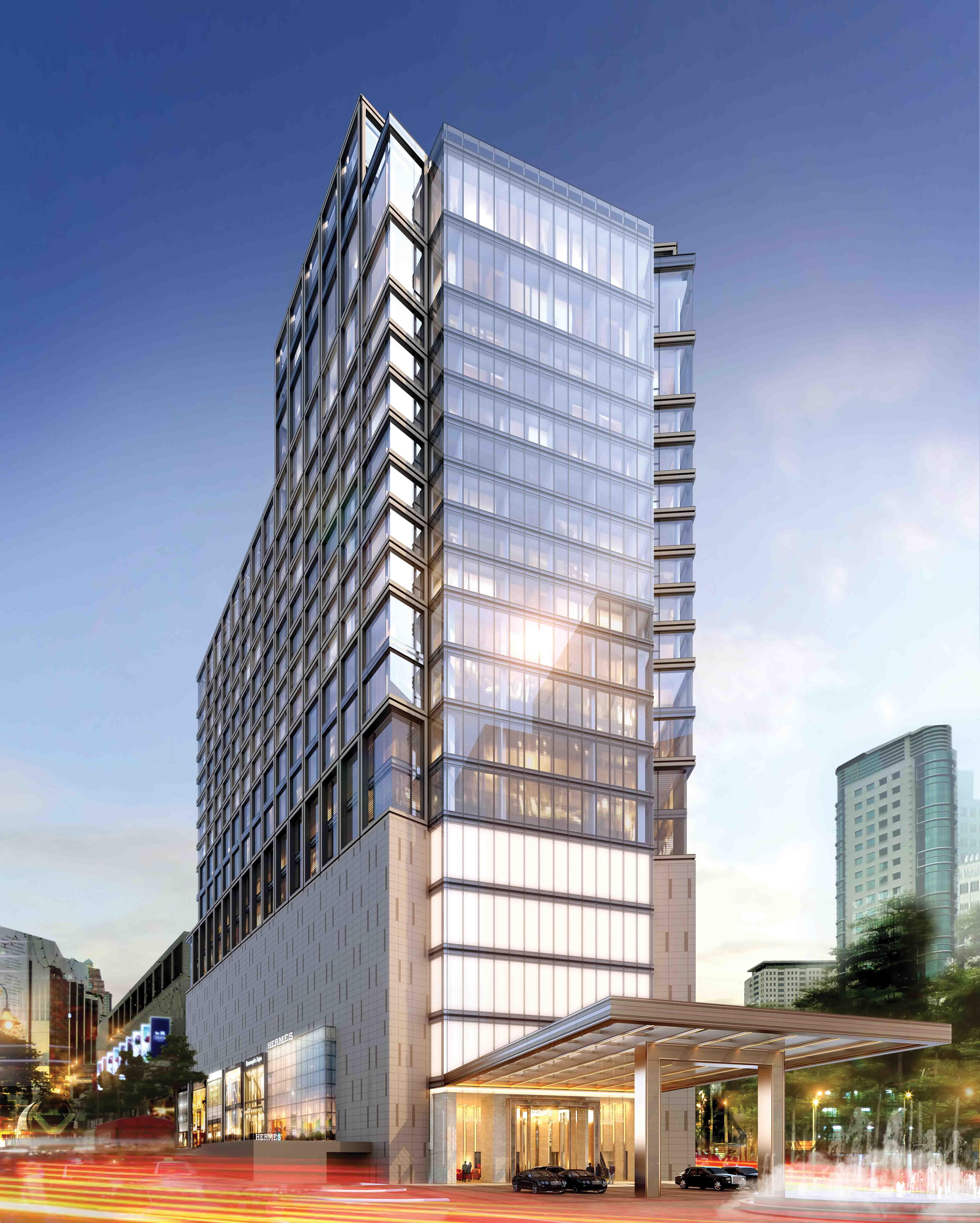 Pavilion Hotel Kuala Lumpur Managed By Banyan Tree Exteriér fotografie The proposed building